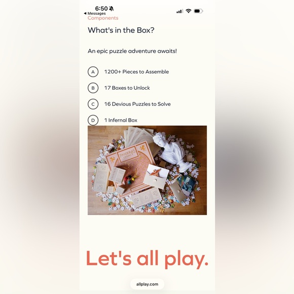 Pandora’s Legacy board game/puzzle - Picture 4 of 8